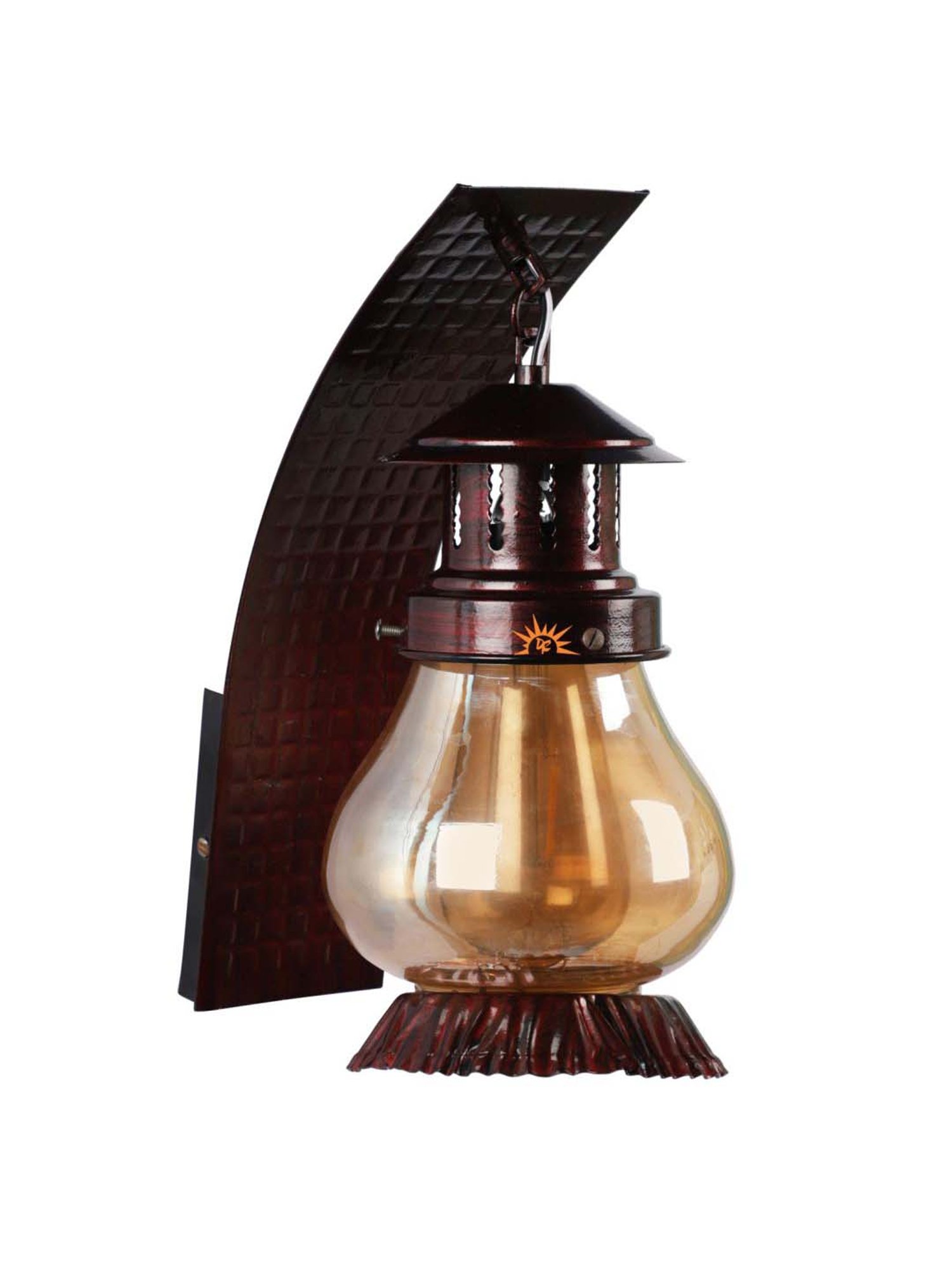 DecorativeRay Maroon Wall Light - Set of 1