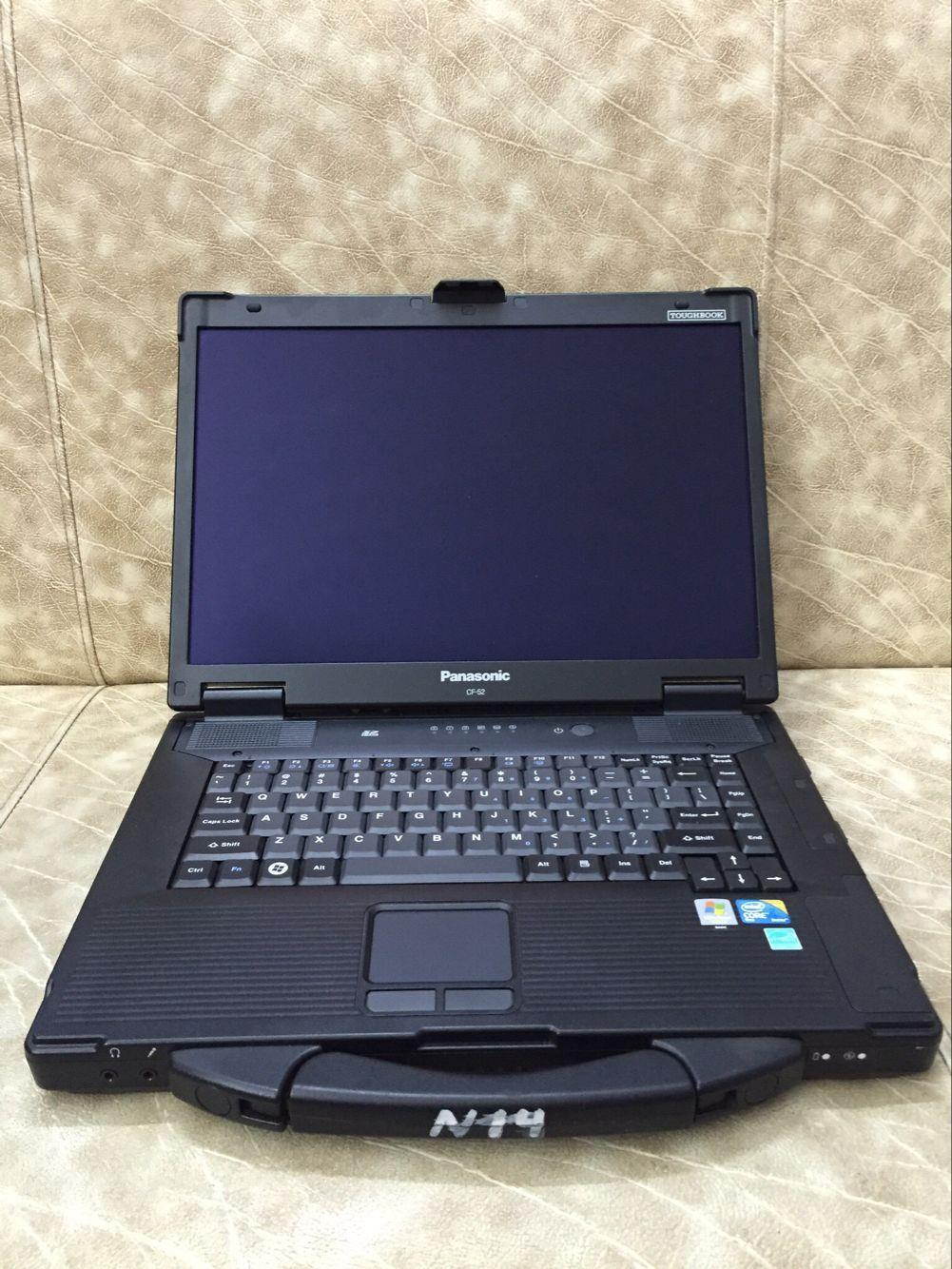 Panasonic laptop CF-52 semi-solid CPU i5/m540/MK3 memory 4G / DDR3 hard drive 160G 15 inch 1280*800 widescreen Windows 7 32/64 bit