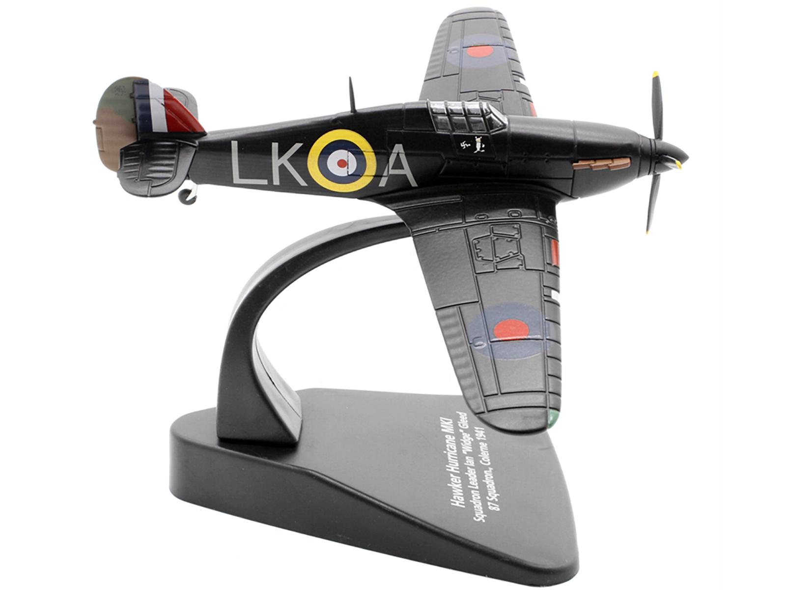 Hawker Typhoon Mk IB Fighter-Bomber Aircraft "No. 245 (Northern Rhodesian) Squadron" Royal Air Force (1942) "Planes of World War II" Series 1/72 Diecast Model Airplane by Luppa