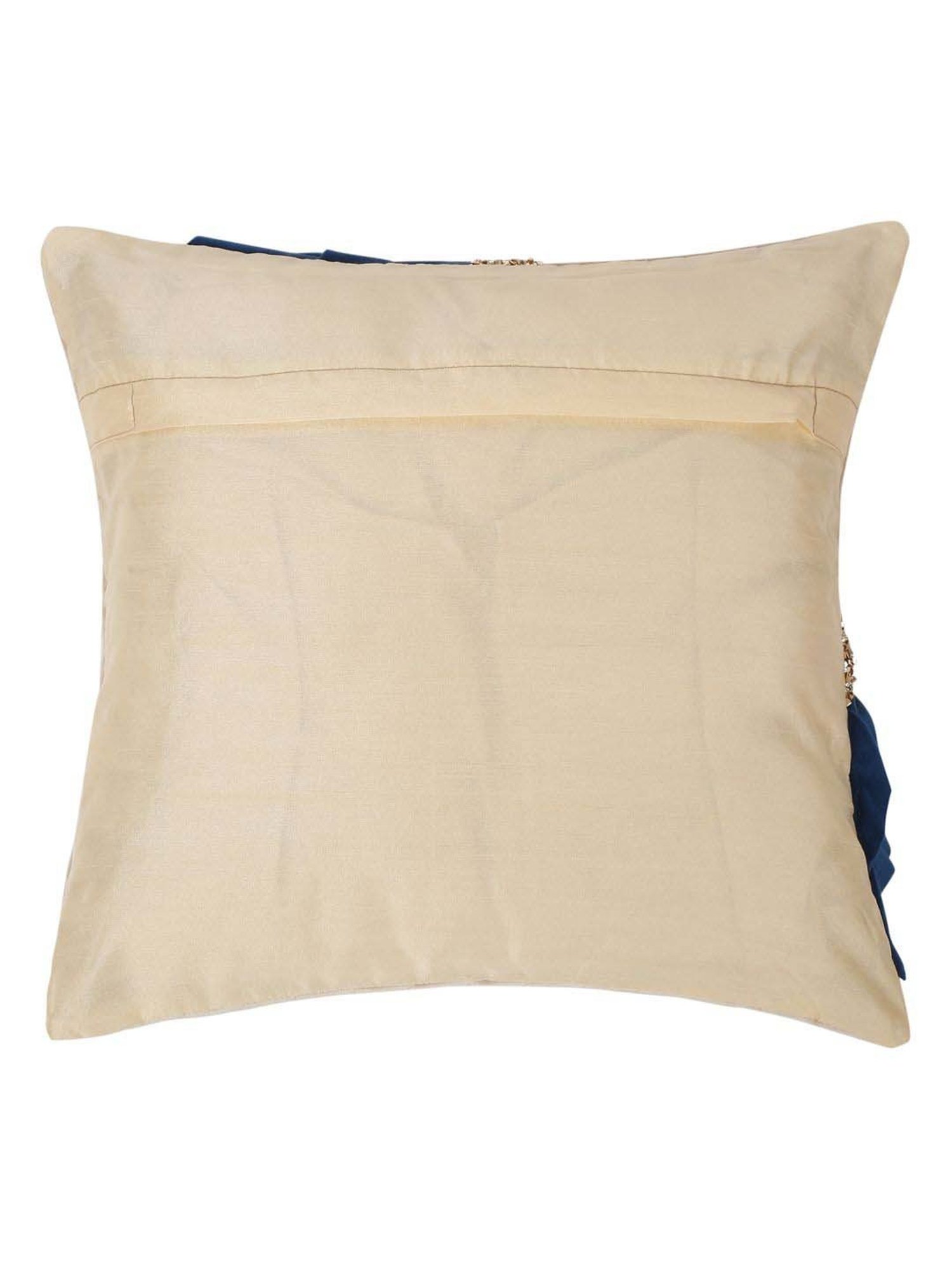 Swayam Multicolor Cotton 40 cm x 40 cm Cushion Covers - Set of 2