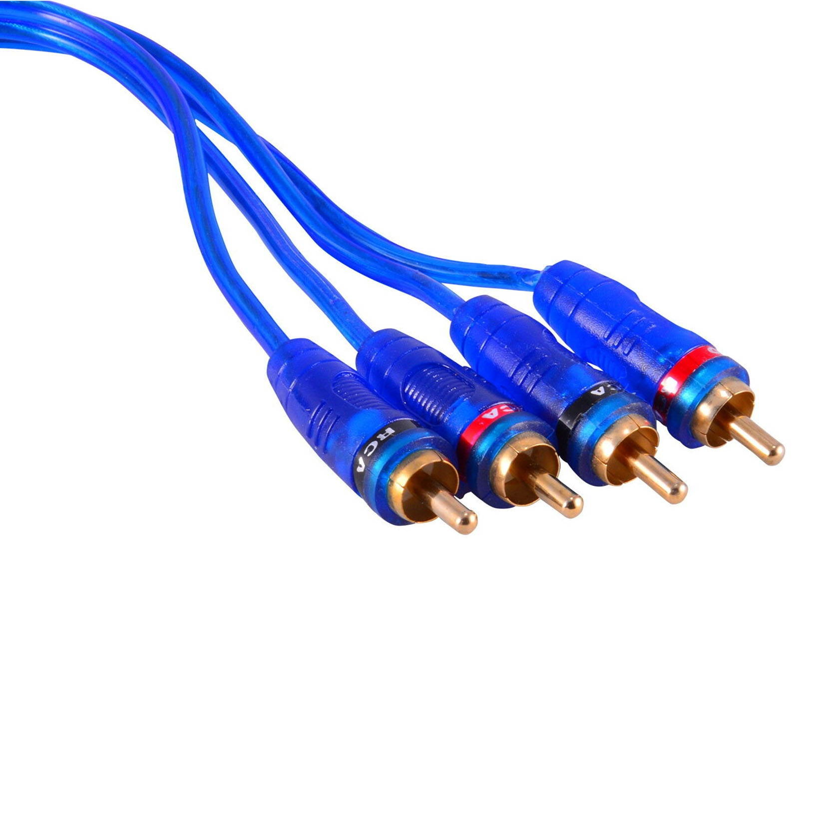 2-Channel RCA Audio Noise Filter Suppressor Ground Loop Isolator Stereo 50W