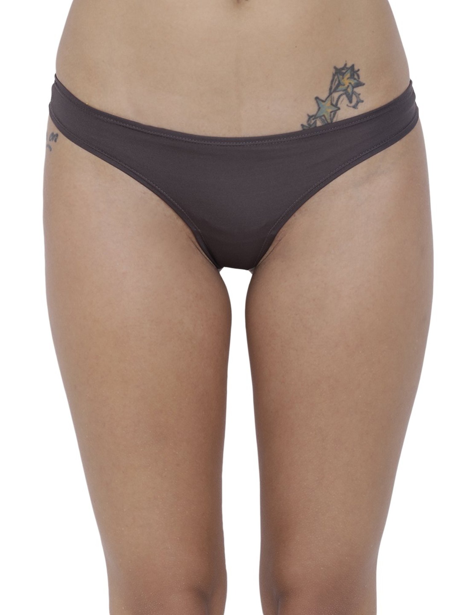 BASIICS by La Intimo Multicolor Bikini Panty ( Pack Of 6)