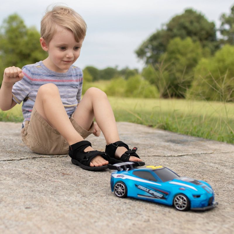 Maxx Action Sports Car Lights & Sounds Motorized Vehicle – Electric Blue