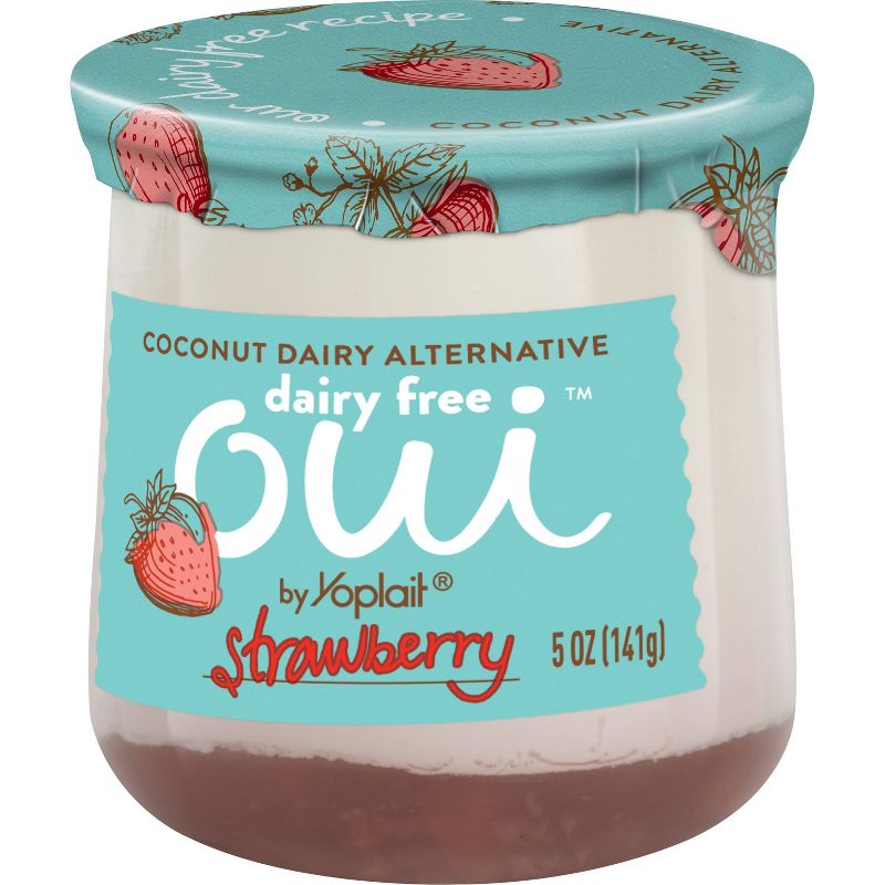 Oui by Yoplait Dairy-Free Strawberry - 5oz