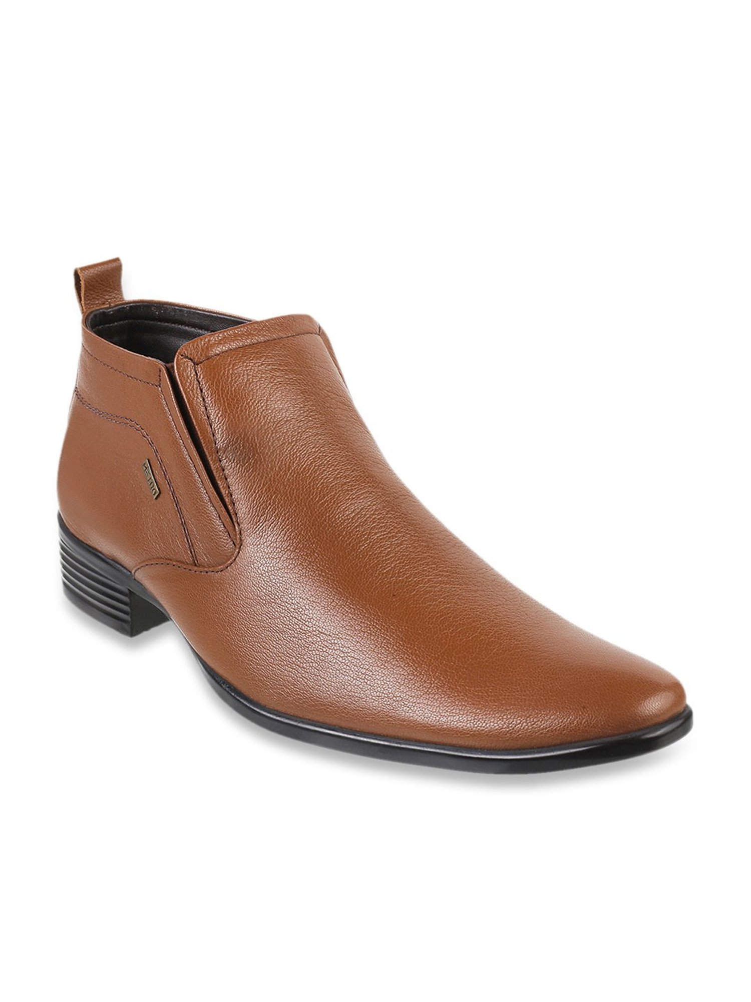 Metro Men's Tan Formal Boots