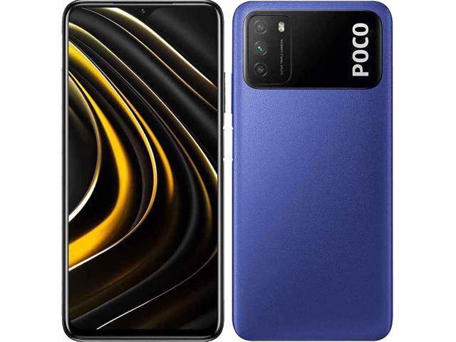 Xiaomi Poco M3 Dual-SIM 64GB + 4GB RAM (GSM Only | No CDMA) Factory Unlocked 4G/LTE Smartphone (Black) - International Version