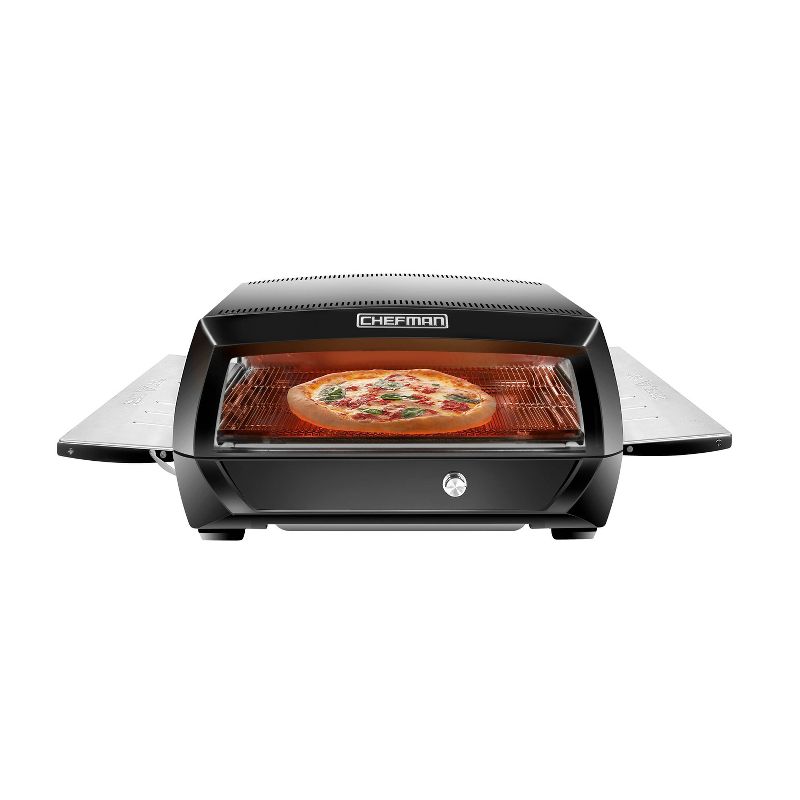 Chefman Conveyour Toaster Oven with Infrared Heating Technology - Black