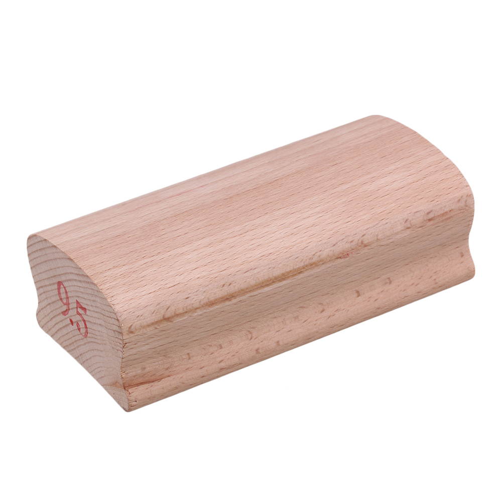 BQLZR Wood Gluing Radius 9.5# Sanding Block for Guitar Fretboard Sanding