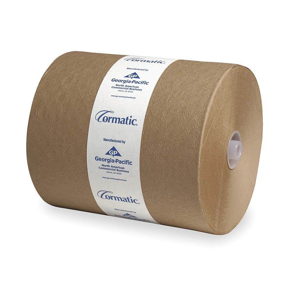 GEORGIA PACIFIC Hardwound Roll Towels 8 1/4 x 700ft Brown 6/Carton 2910P