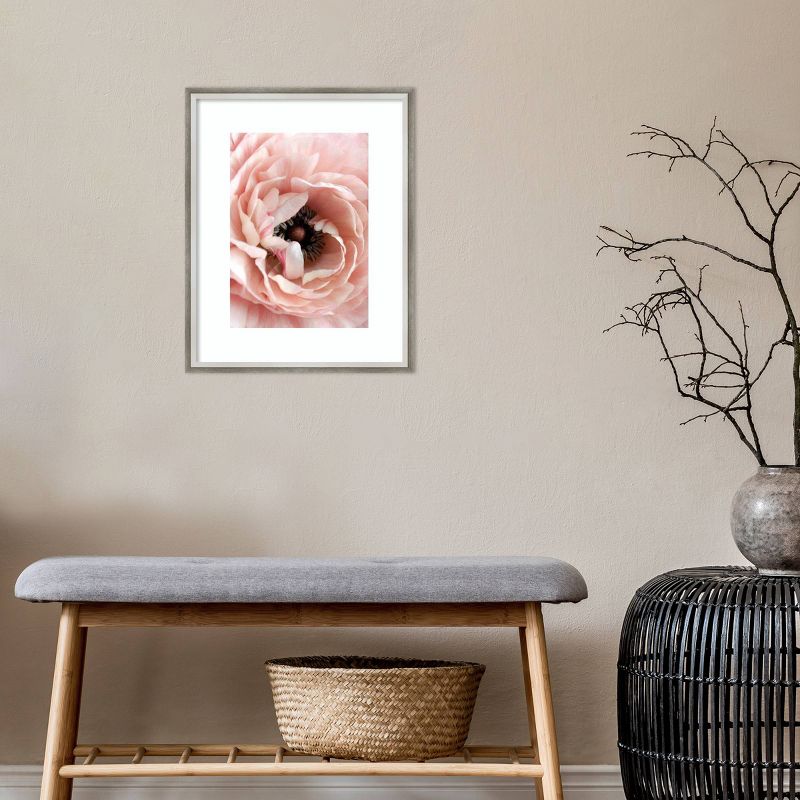 16" x 20" Flower by Design Fabrikken Framed Wall Art Print - Amanti Art