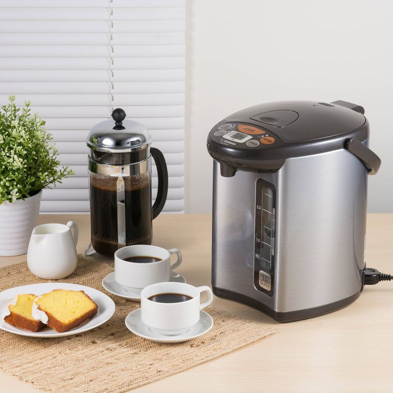 MegaChef 1.7L Electric Tea Kettle - Silver
