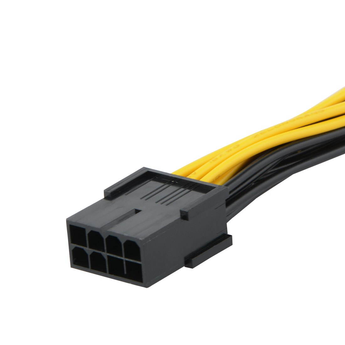 Order New 20cm GPU 8pin to Graphics Video Card Double PCI-E PCIe 8Pin ( 6Pin + 2Pin ) Power Supply Splitter Cable Cord Famale to Male
