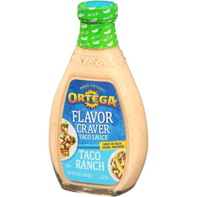 Ortega Flavor Craver Ranch Taco Sauce - 16oz