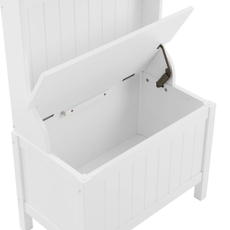 Santa Fe Hall Tree Brown - Linon