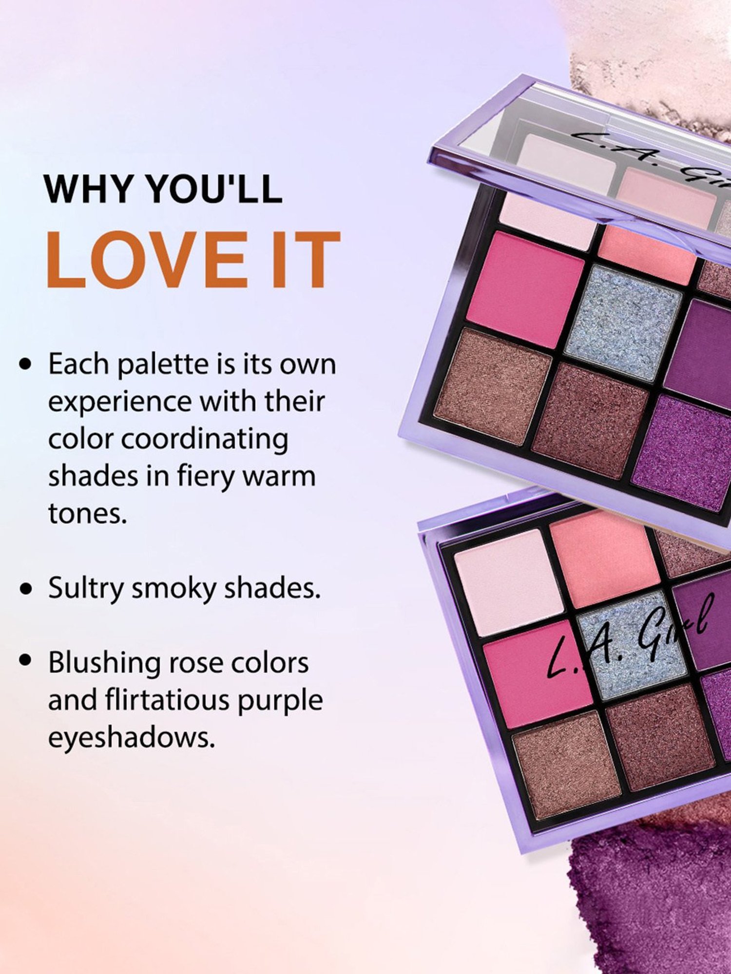 L.A.Girl Keep It Playful 9 Color Eye Palette Playtime - 14 gm