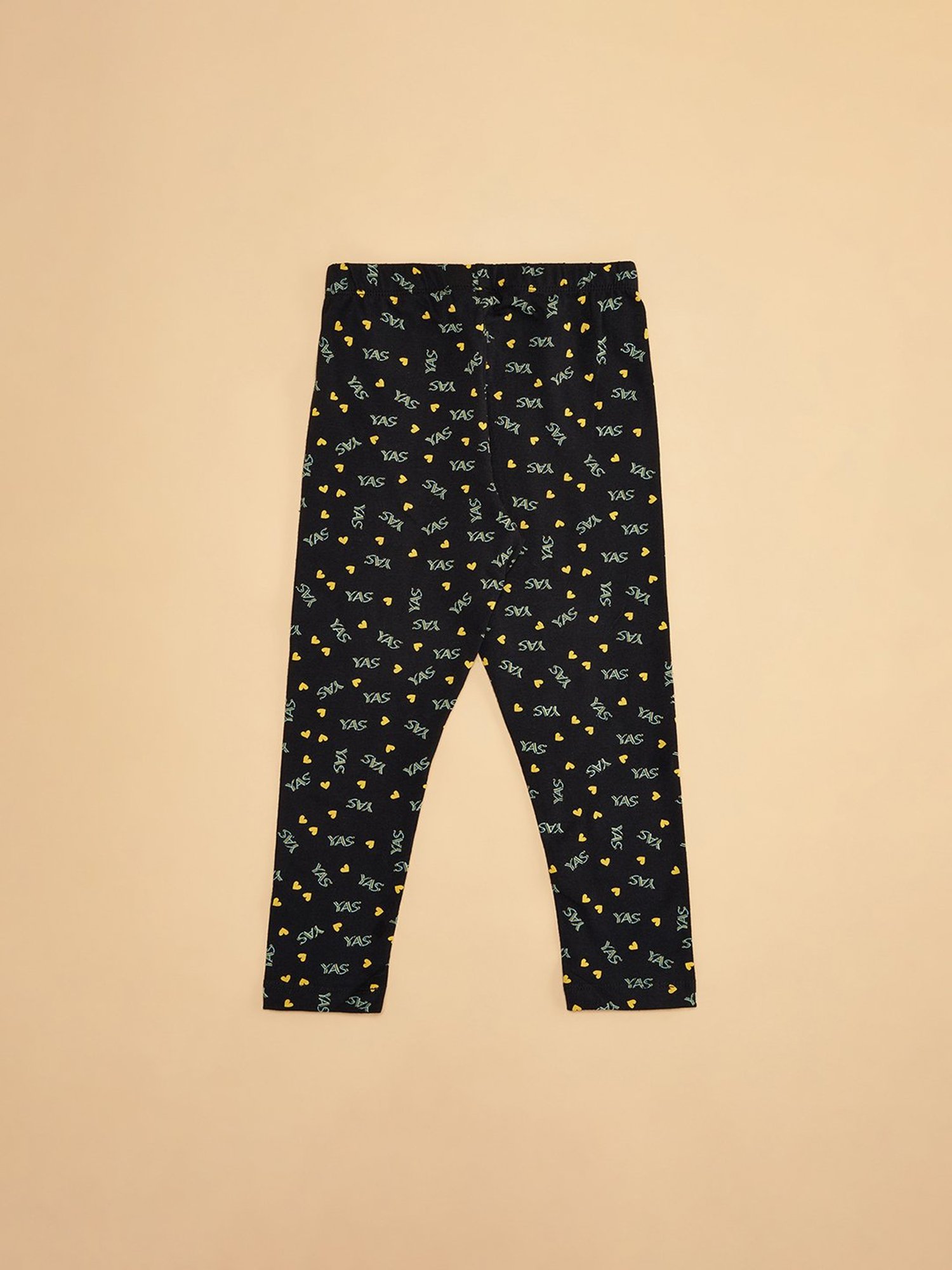 Bonjour Girls Light Grey Printed Tights