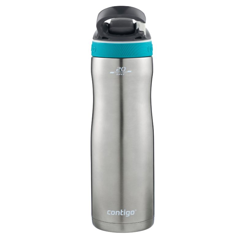 Contigo Autospout Straw Ashland Stainless Steel Chill Hydration Bottle 20oz - Scuba