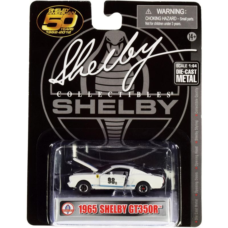 Carroll Shelby 50th Anniversary 4 piece Set 1/64 Diecast Model Cars by Shelby Collectibles