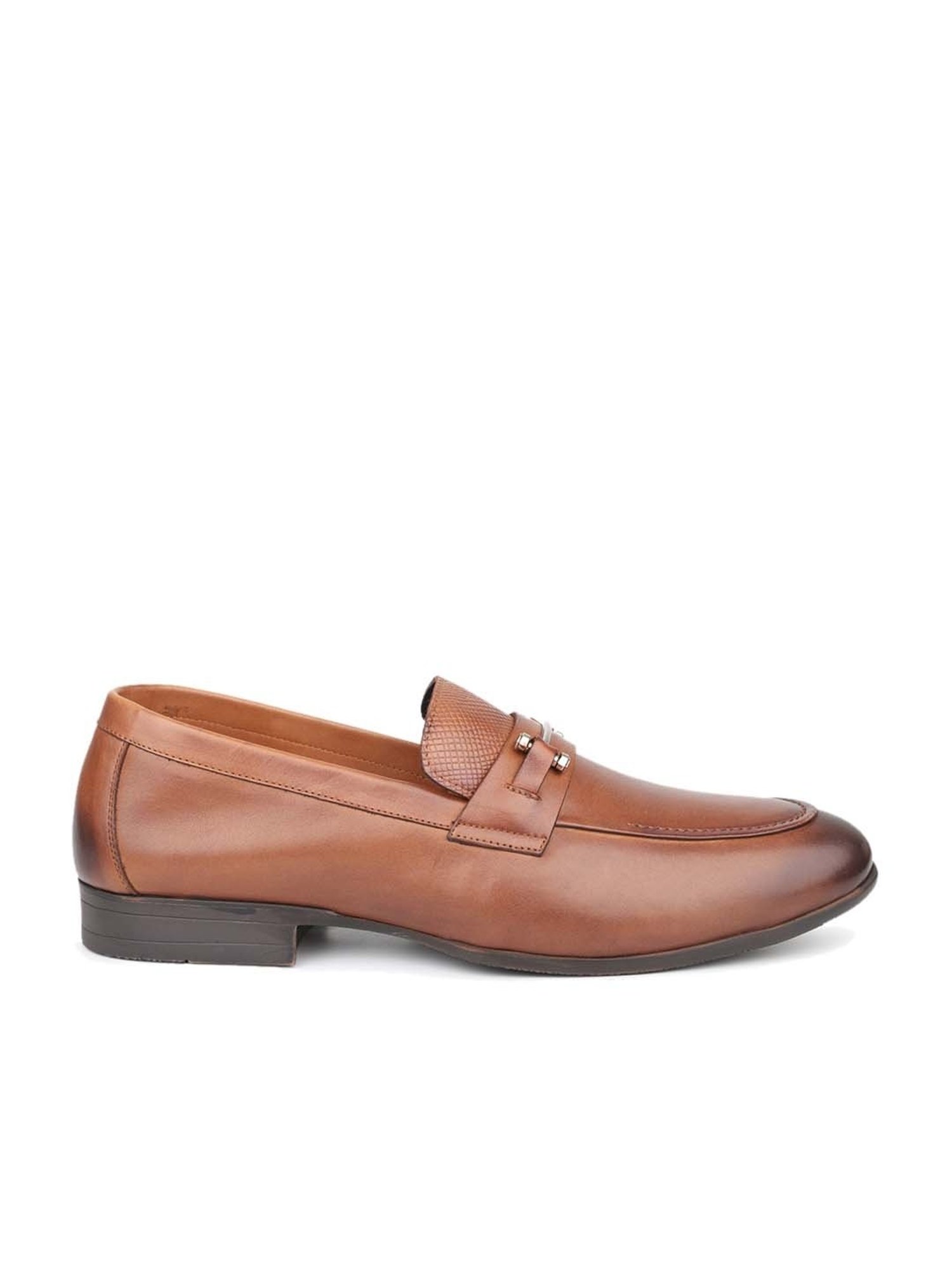 Atesber Men's Brown Formal Loafers