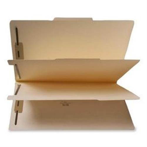 Sparco SPR95008 Classification Folder 8.50" Width x 14" Length Sheet Size - 1" Expansion - 1" Folder,  6 Dividers - Manila, 1 Each