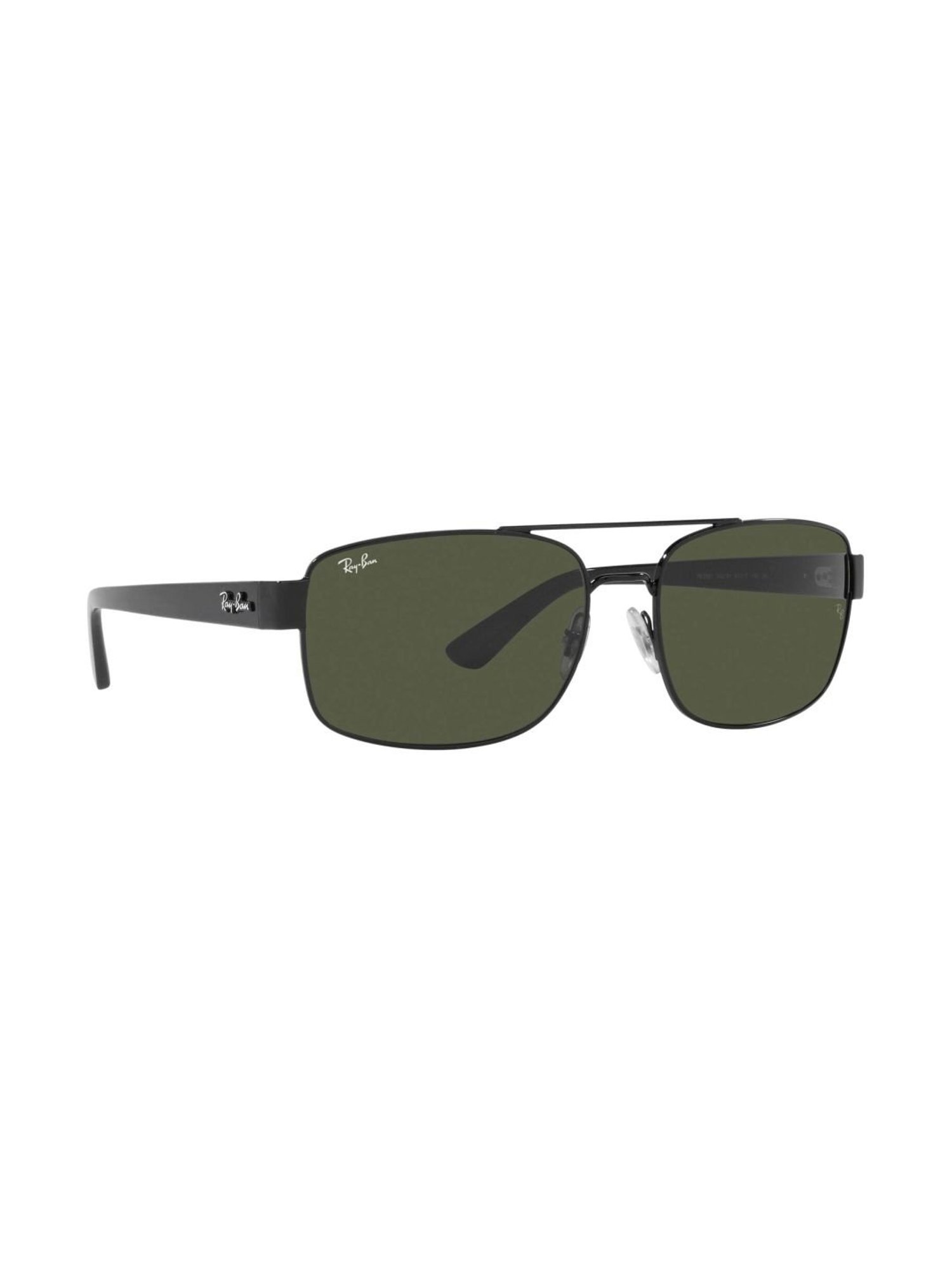 RAY-BAN Men UV Protected Green Lens Pillow Sunglasses - 0RB3687002/3158