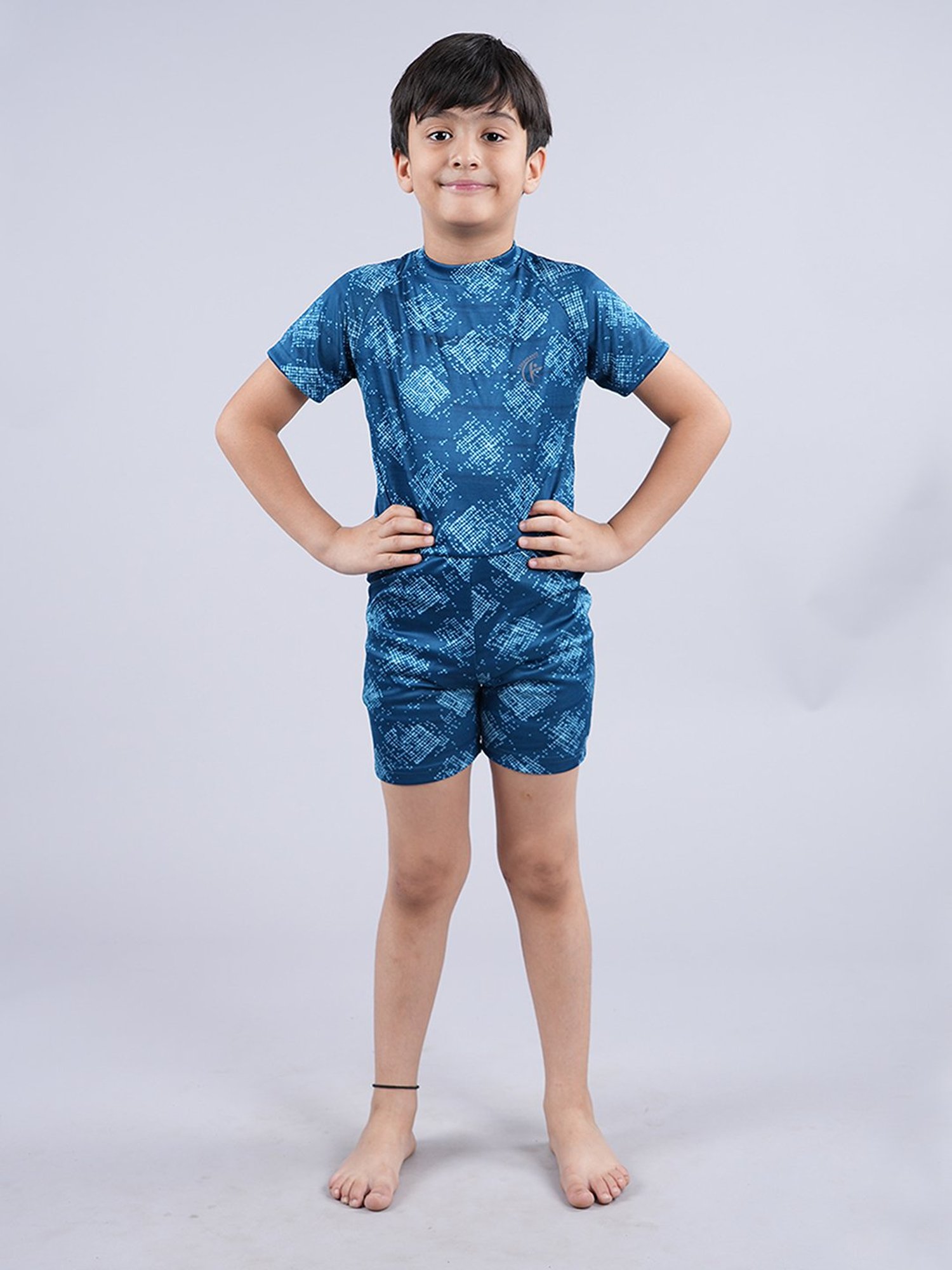 IO Kids Pink Printed Jammers