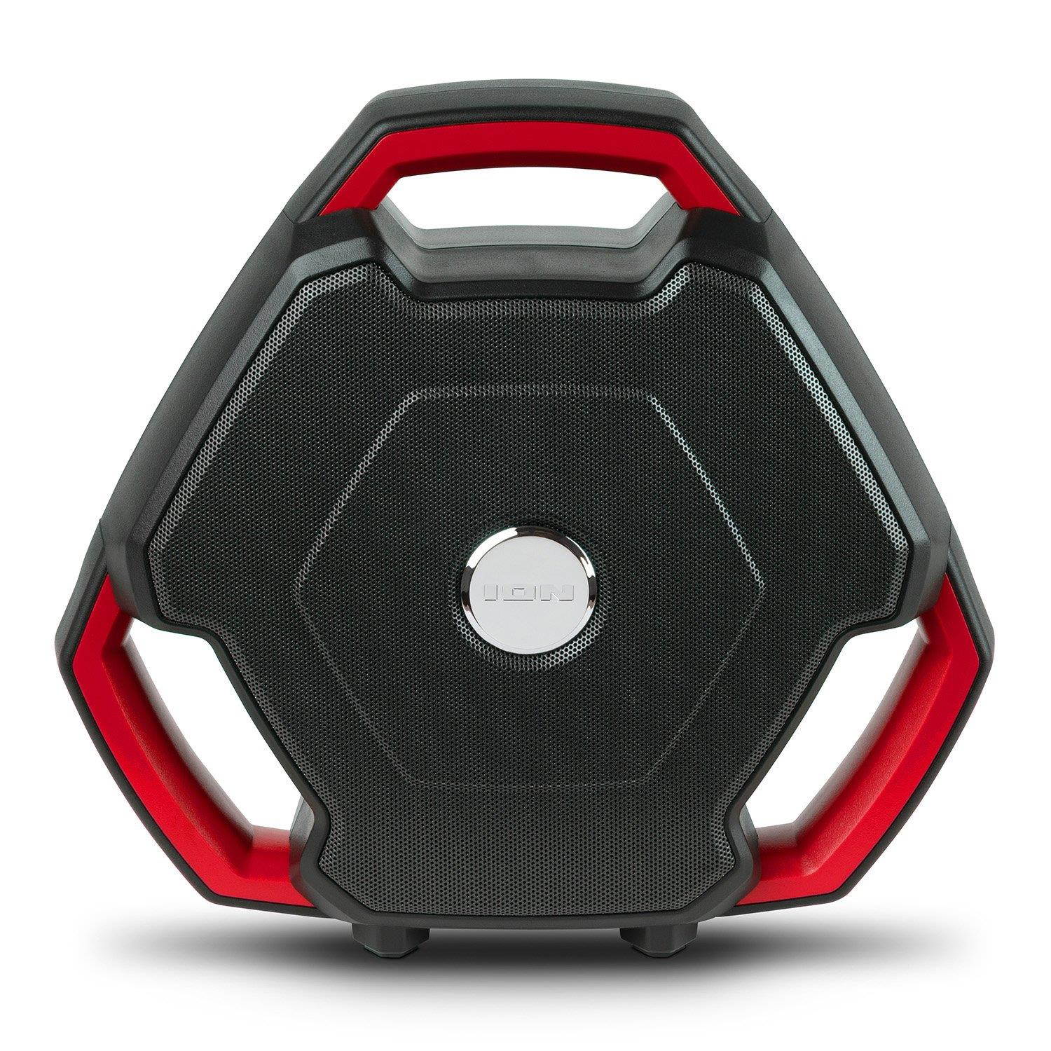 Ion Audio Wave Rider Waterproof Bluetooth Speaker - Red