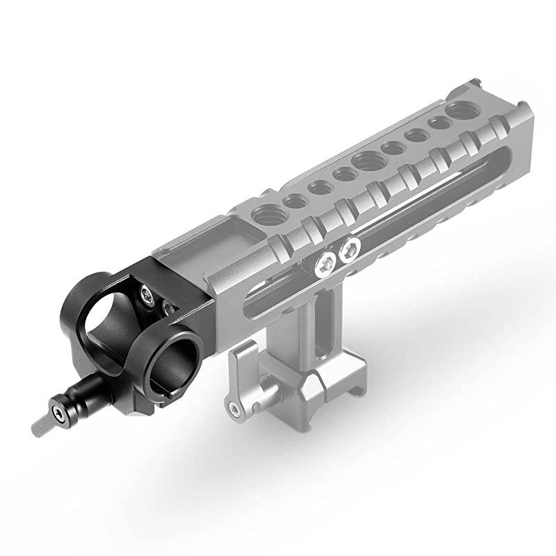 15mm Rod Clamp Single Camera Rod Mount for 15mm Rods Support System EVF Mount LCD Light Microphone Mounts 1995