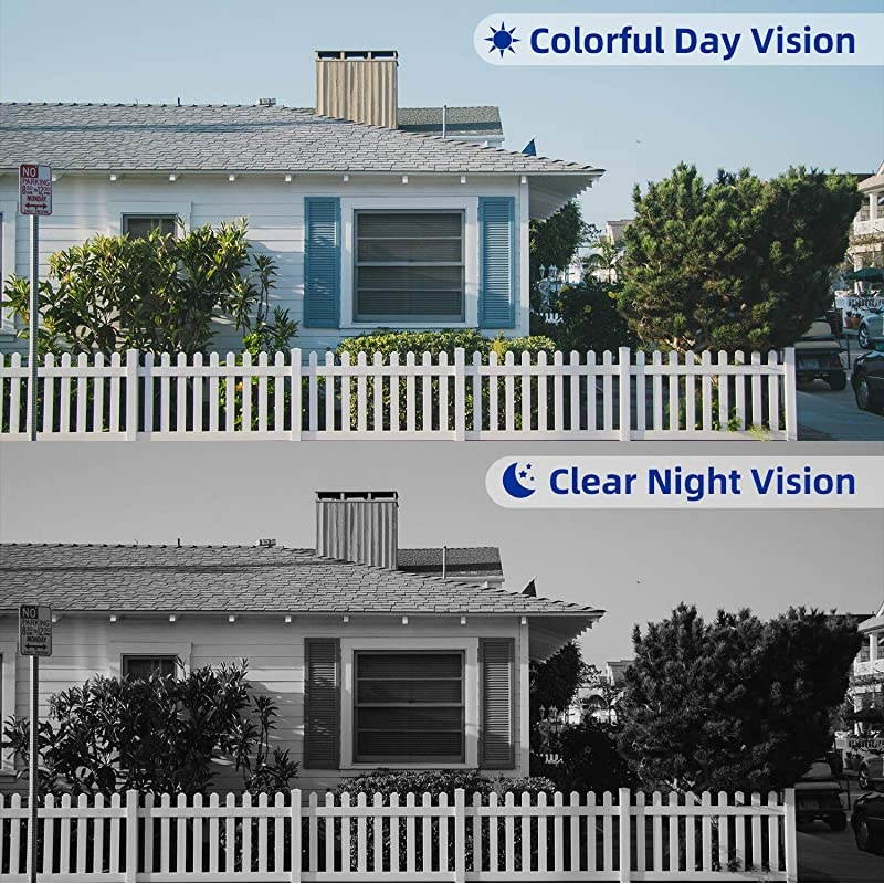 8CH Expandable? All in One with 12" LCD Monitor 1080P Wireless Security Camera System 2TB Hard Drive,  Indoor Outdoor Home Business CCTV Surveillance Systems,4pcs 2.0MP Bullet IP Cameras,IP66