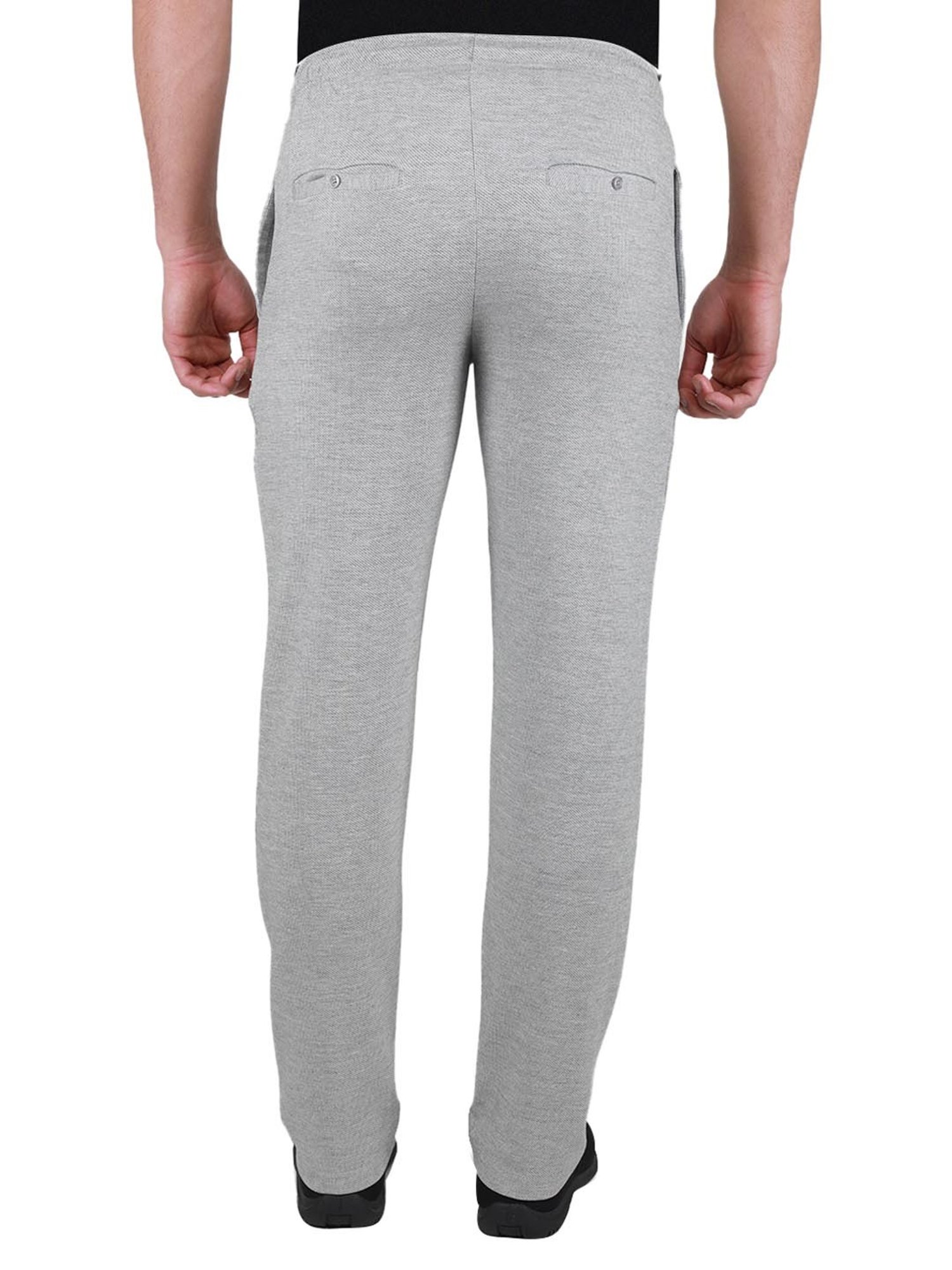 Monte Carlo Grey Regular Fit Trackpants