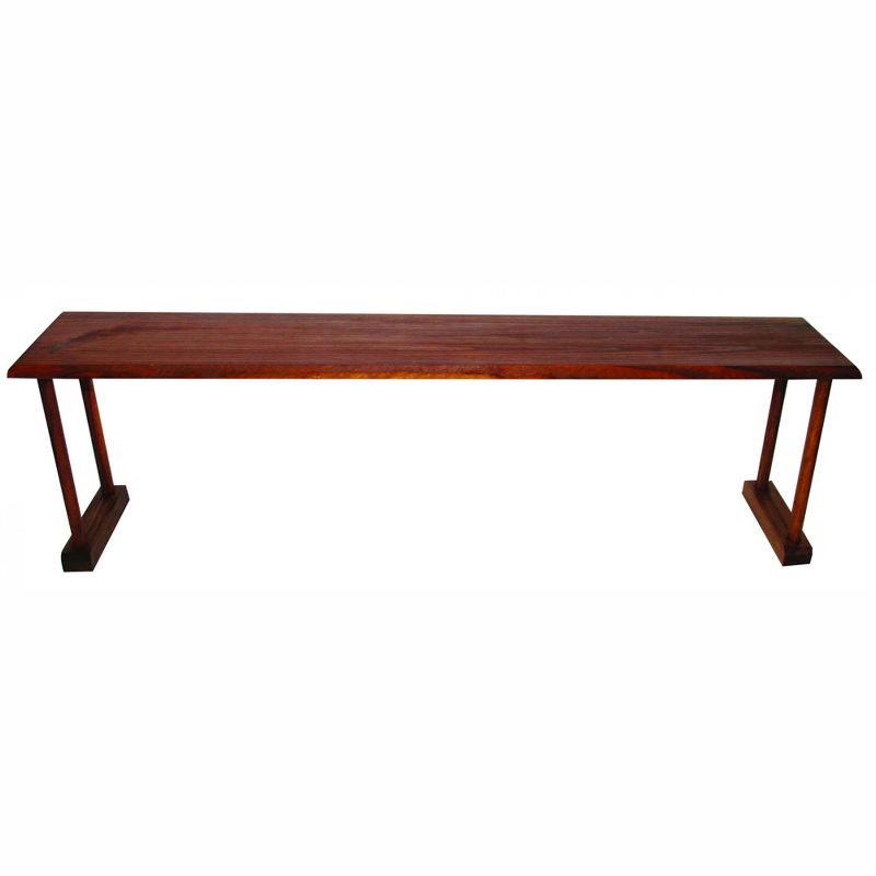 Home Basics Space-Saving Pine Wood Over the Sink Multi-Use Shelf