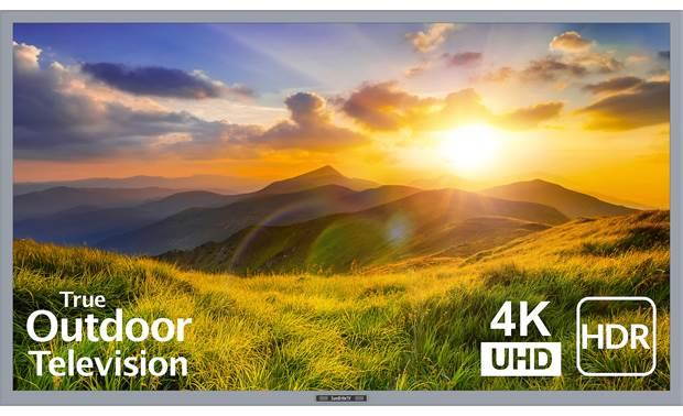 SunBrite 55" Outdoor TV 4K HDR - Signature 2 Series - for Partial Sun SB-S2-55-4K-BL (Silver)