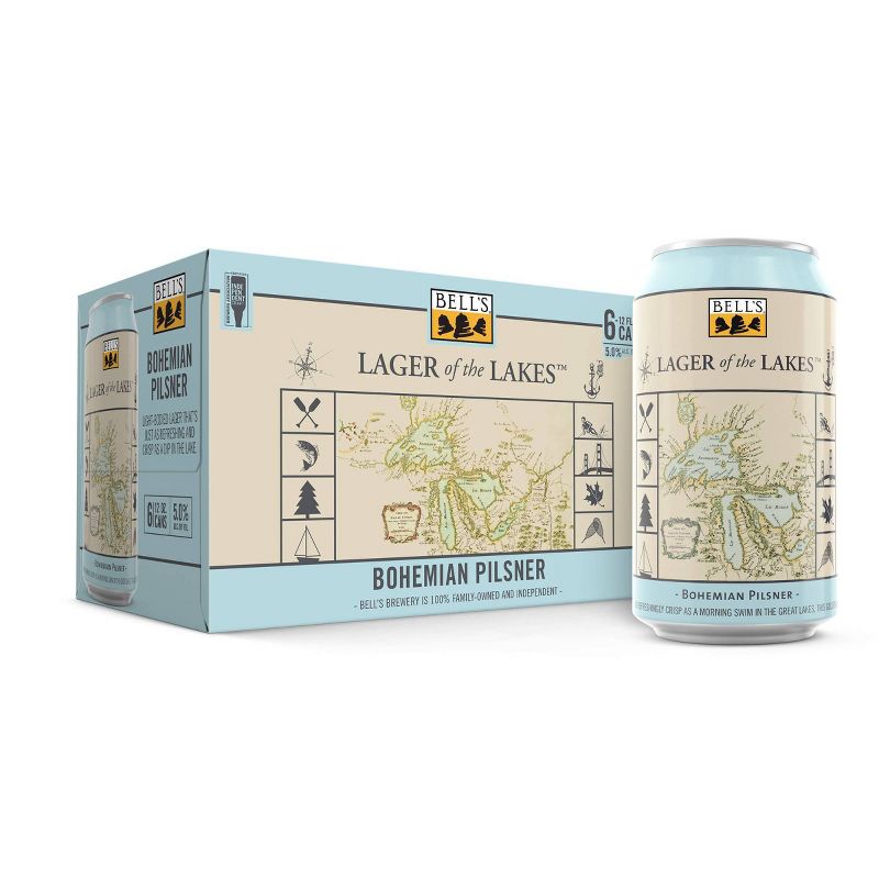 Bell's Lager of the Lakes Bohemian Pilsner Beer - 6pk/12 fl oz Cans