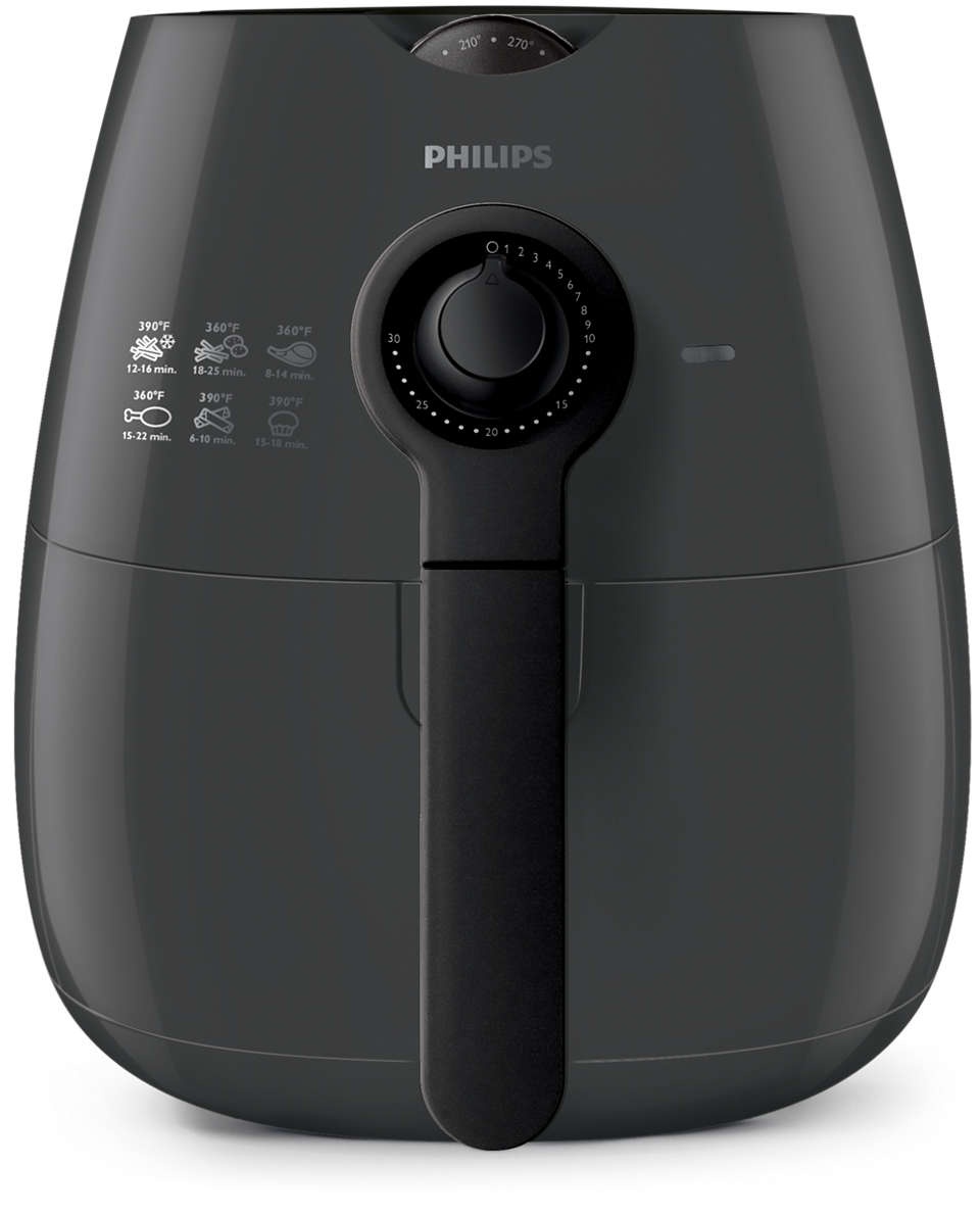 HD9220/36 Viva Collection Air Fryer, 1.8lb/2.75qt