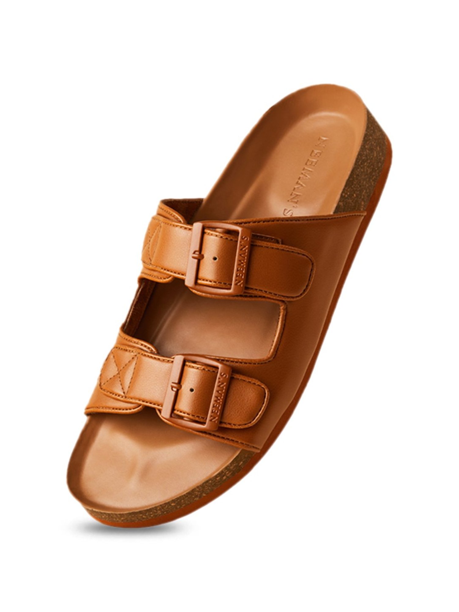 Neemans Men's Cork Tan Casual Sandals
