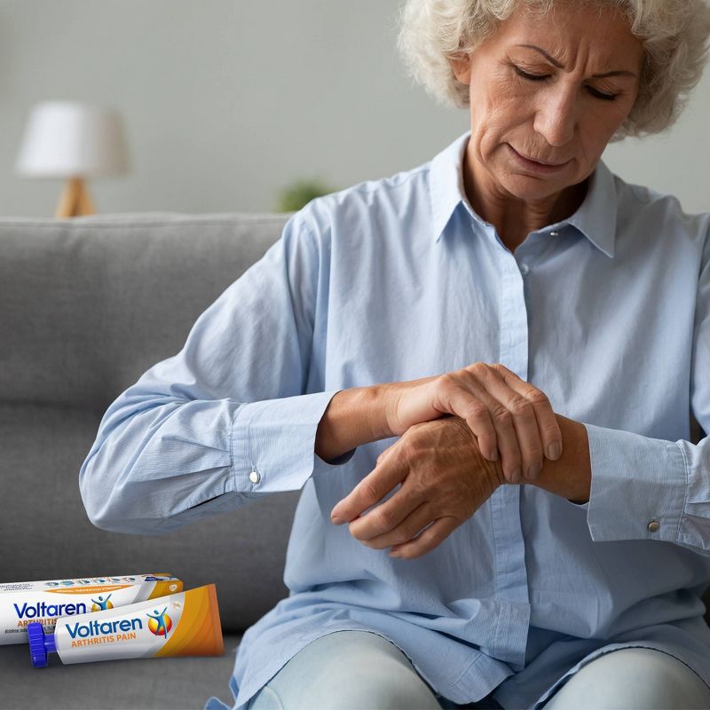 Voltaren Diclofenac Sodium Topical Arthritis Pain Relief Gel Tube - 3.5 oz (Pack of 2)