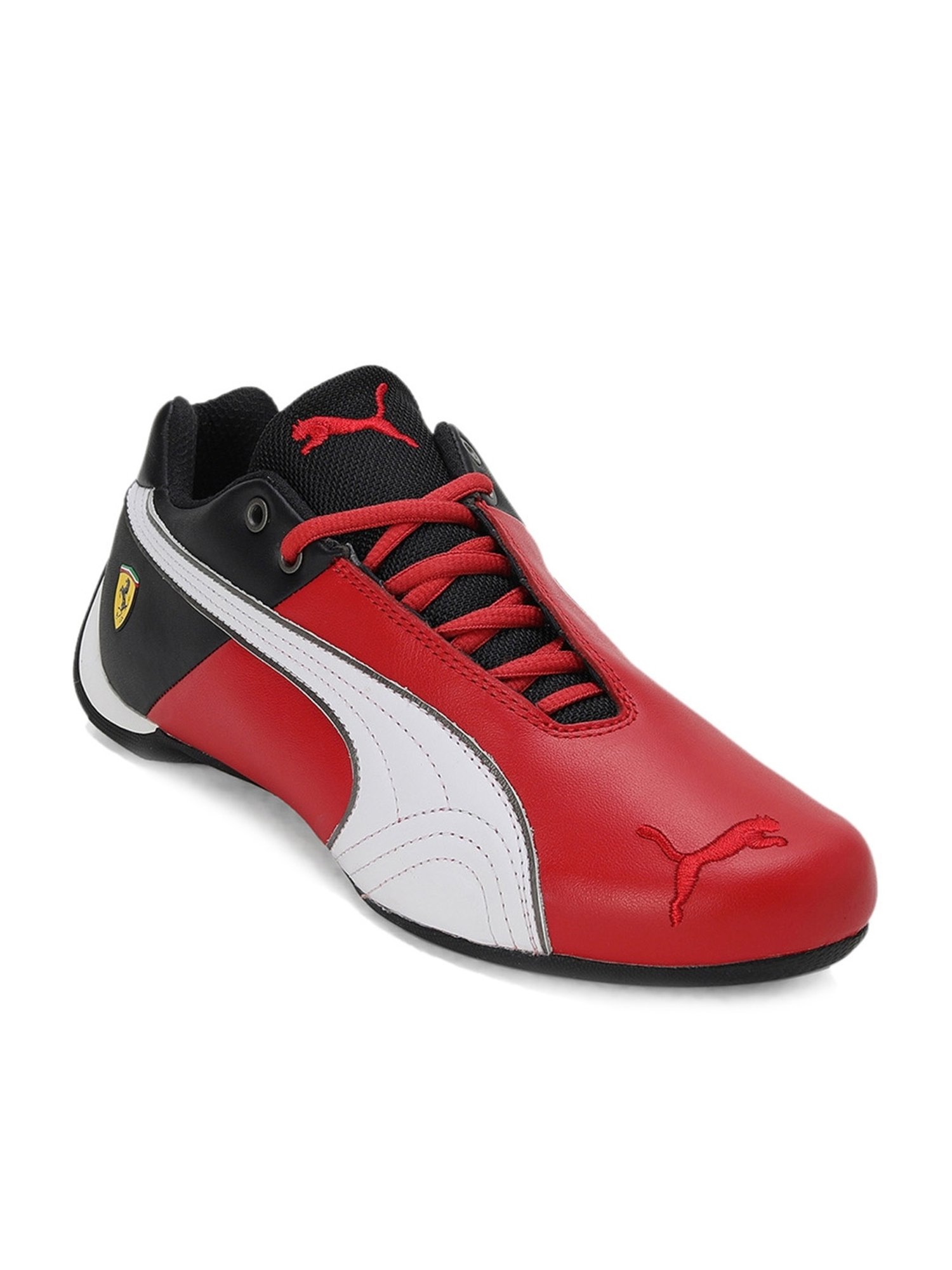 Puma Men's Scuderia Ferrari Future Cat OG Motorsport Red Casual Sneakers