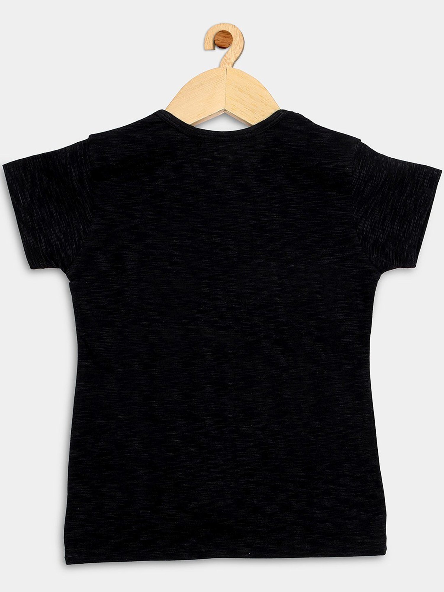 ZIAMA Kids Black Embellished Top