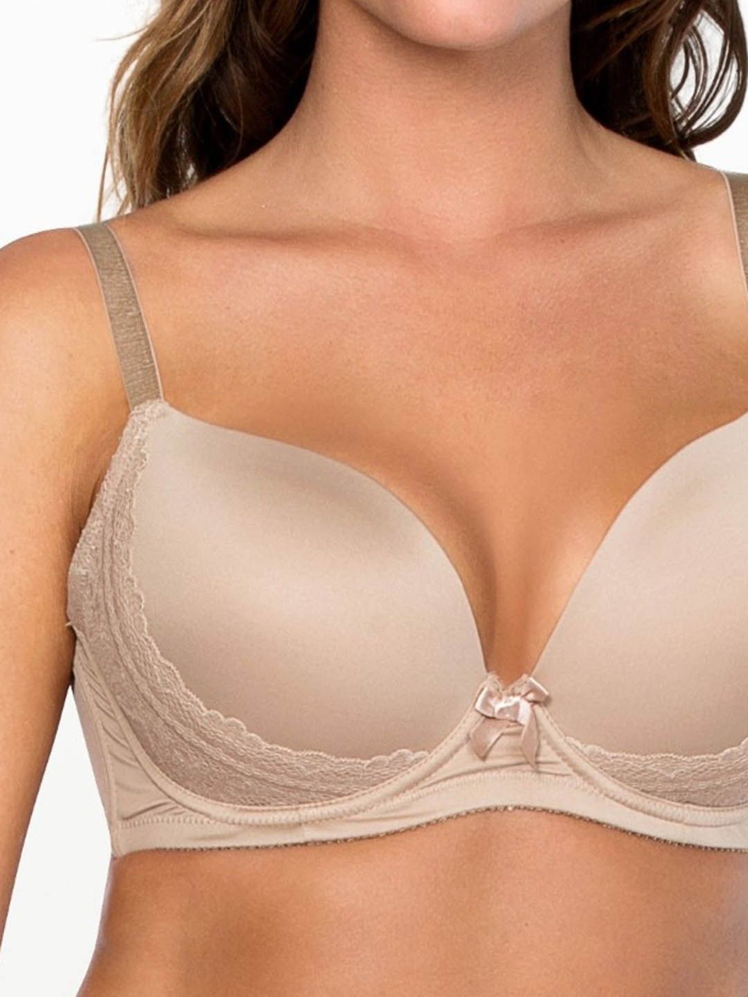 PARFAIT European Nude Under Wired Padded Plunge Bra