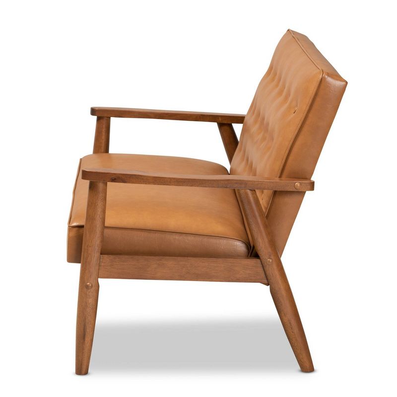 Ali Upholstered Loveseat Dark Shadow Blue - HOMES: Inside + Out