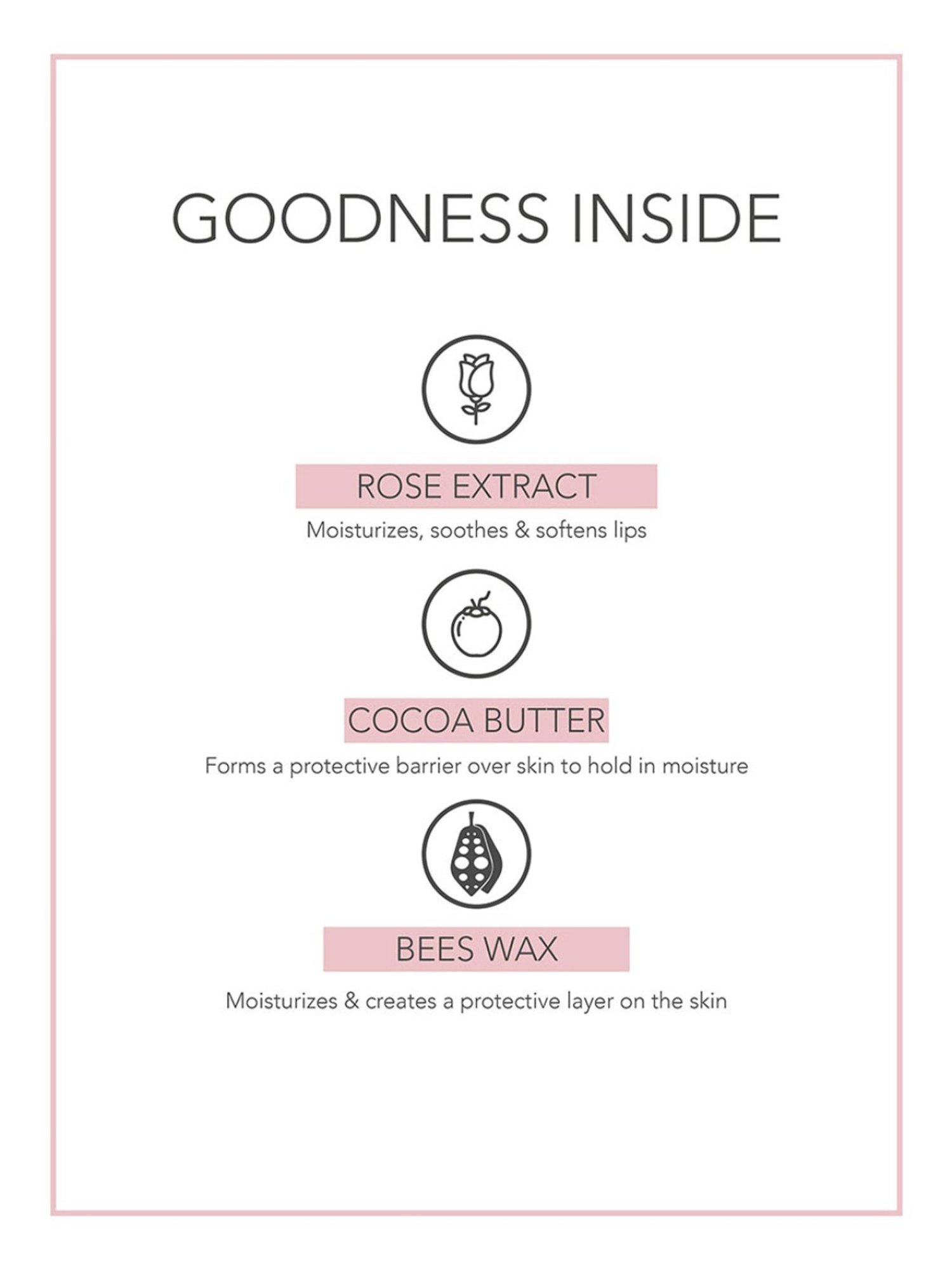 Fabessentials Rose Petal & Cocoa Butter Lip Butter - 5 gm