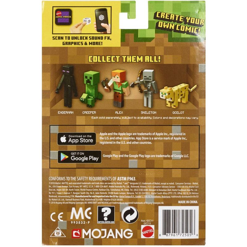 Minecraft Comic Maker Steve Figure