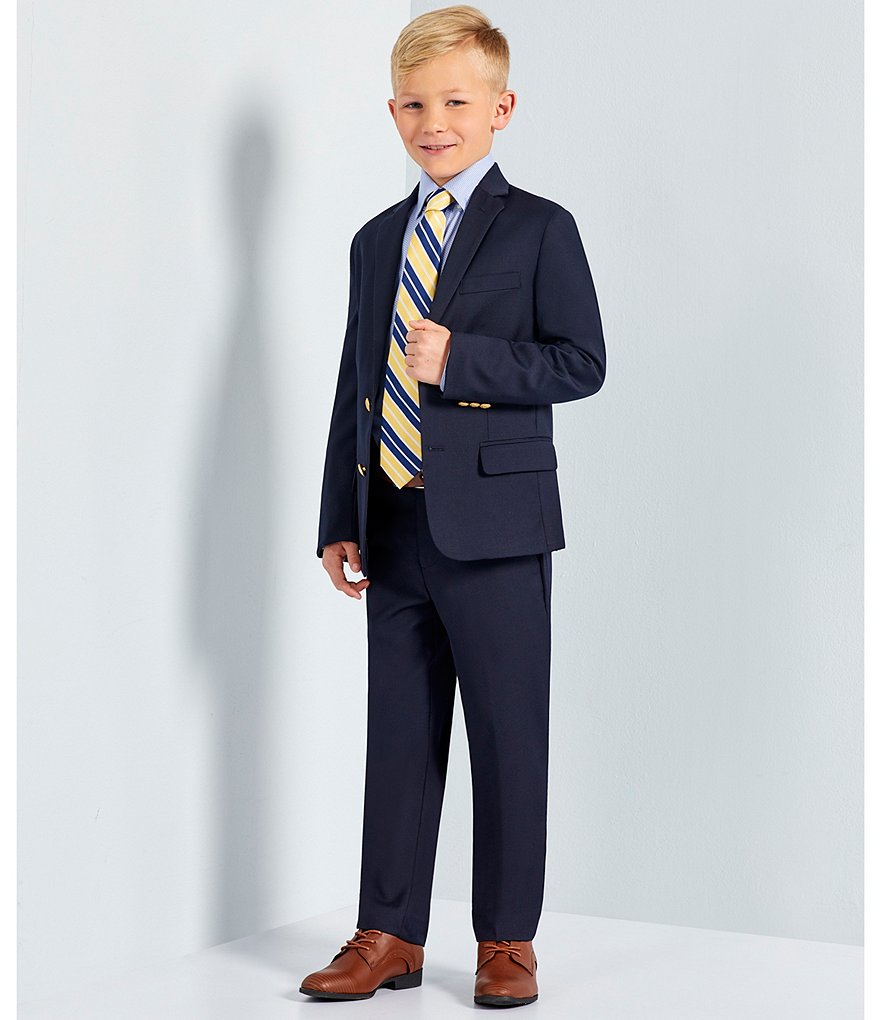 Class Club Gold Label Boys 50#double; Striped Silk Tie