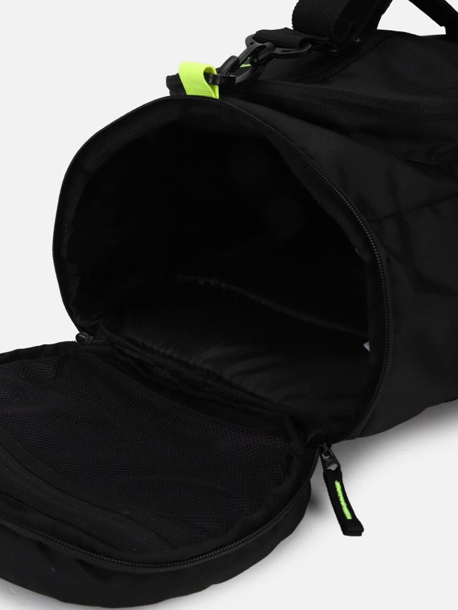 Van Heusen Black PU Solid Rucksack