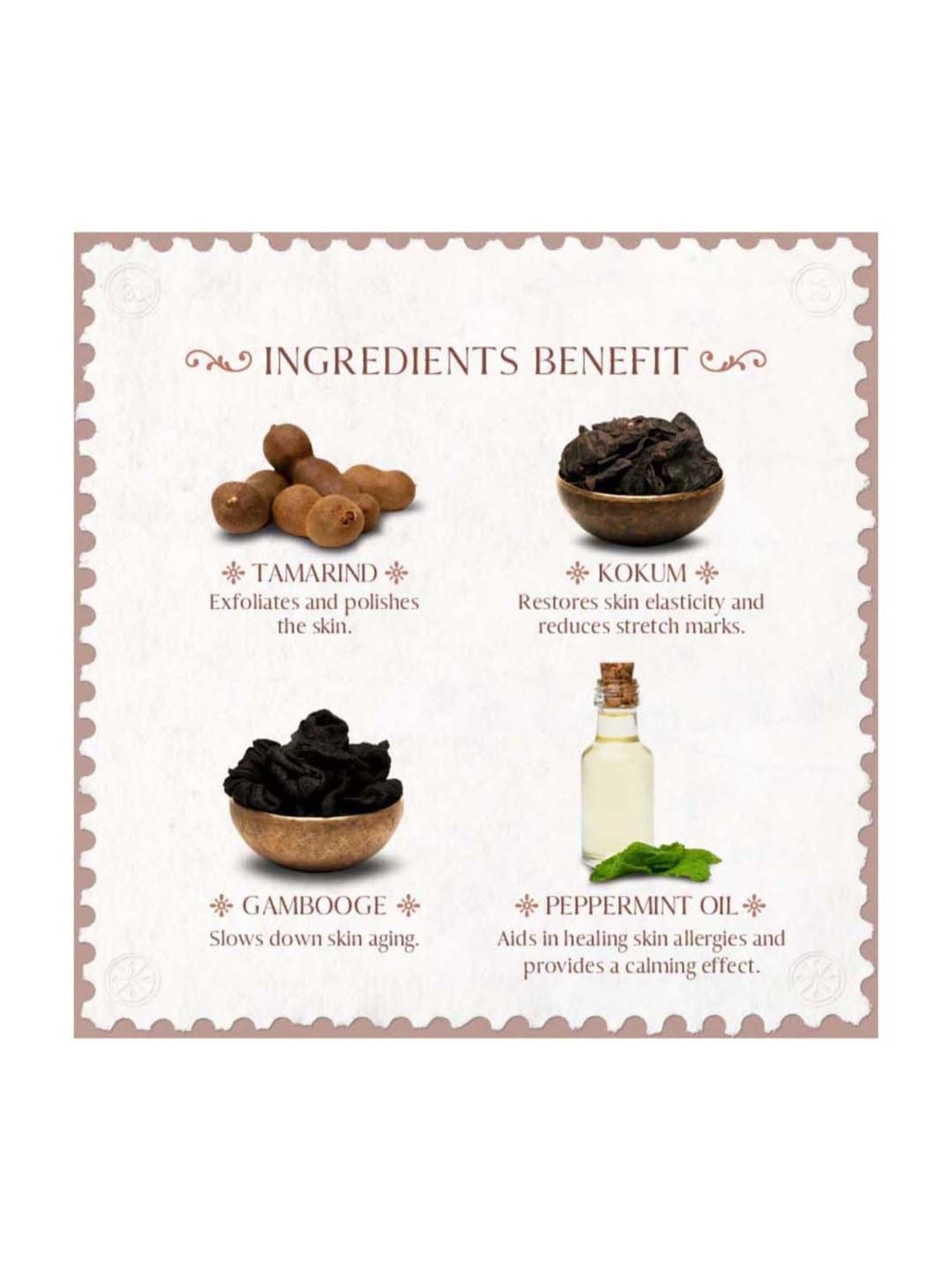 Old School Rituals Hand-Ground Tamarind & Mint Body Polisher - 200 gm