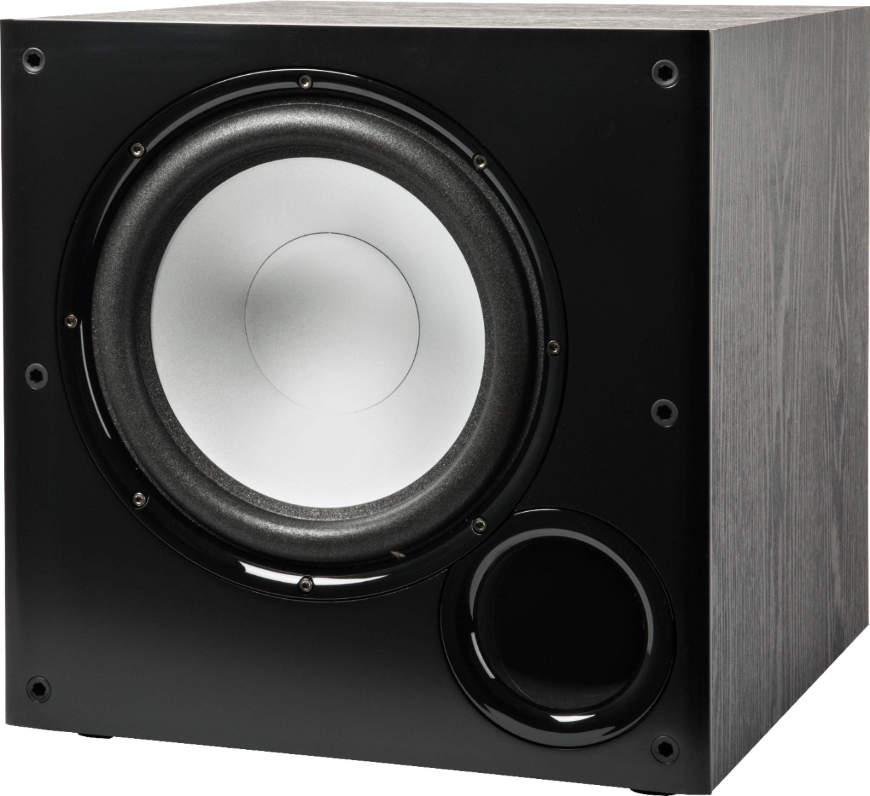 Polk Audio PSW108 10" Powered Subwoofer, 100W Peak Power, Explosive Performance for Movies  and  Music, Black - Black (PSW108)