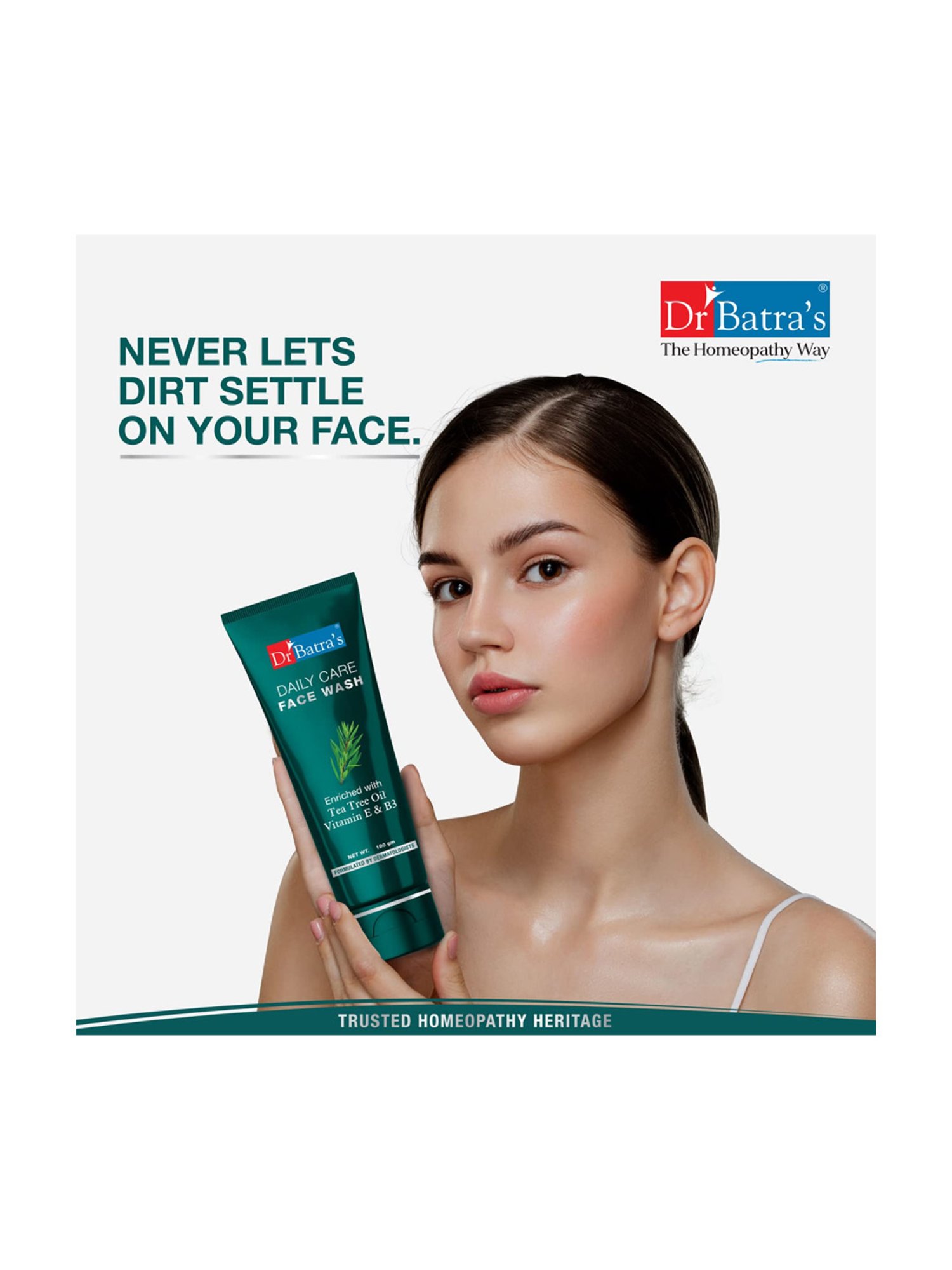 Dr. Batra's Face Wash Daily Care (Pack of 4)