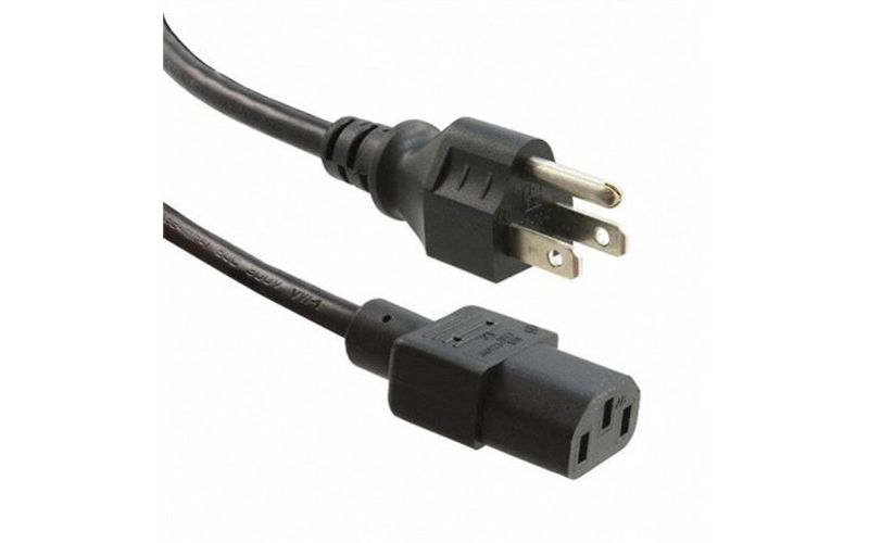 Unirise Standard Power Cord - 250 V AC / 10 A - Green