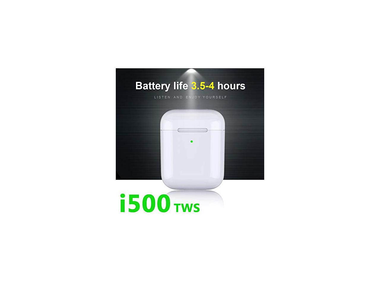 SECDIN i500 TWS Replica 1:1 Super Battery 3h Wireless Bluetooth Earphone 5D Super Bass i500 TWS