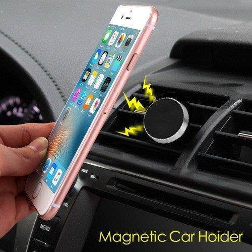 Silver Electroplating Magnetic Car Air Vent Mount Holder-WP